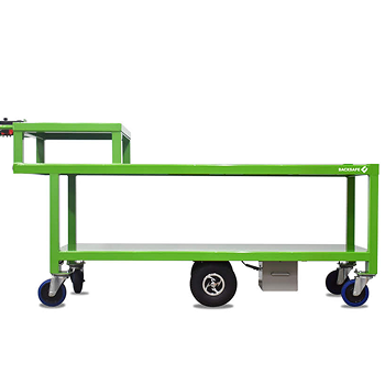 The Rhino Electric Warehouse Trolley